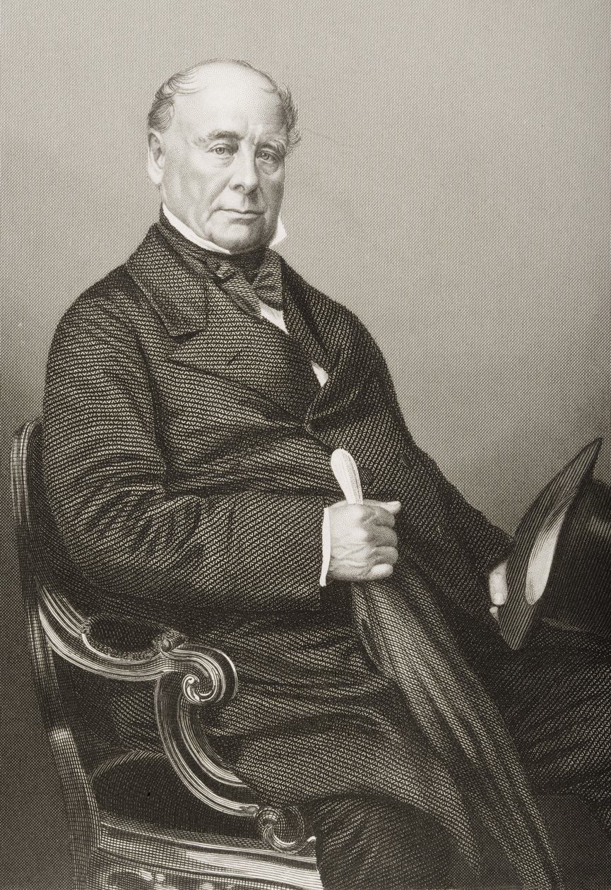 Thomas Chandler Haliburton (1796-1865) metszett D.J. Pound egy fényképről, a „The Drawing-Room of Eminent Personages, Volume 2”, Londonban, 1860. alkotó: John Jabez Edwin Paisley Mayall