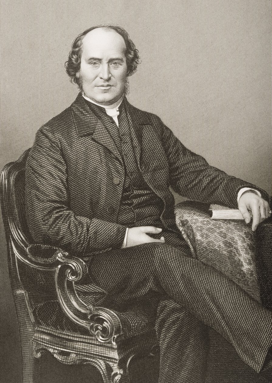 William Weldon Champneys (1807-75) metszett D.J. Pound egy fényképről, a „The Drawing-Room of Eminent Personages, Volume 2”, Londonban, 1860. alkotó: John Jabez Edwin Paisley Mayall