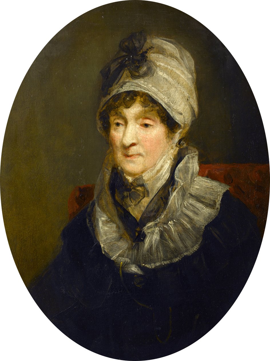 Egy hölgy portréja (Mrs. Parry, Sir W.E. Parry anyja, RN), 1824 körül alkotó: John Jackson