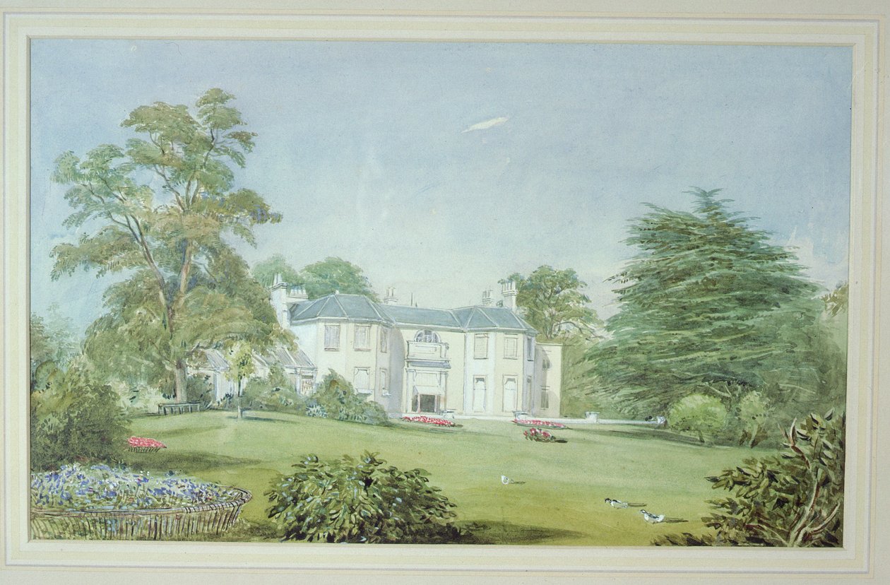 Bohun Lodge, New Barnet alkotó: John James Chalon