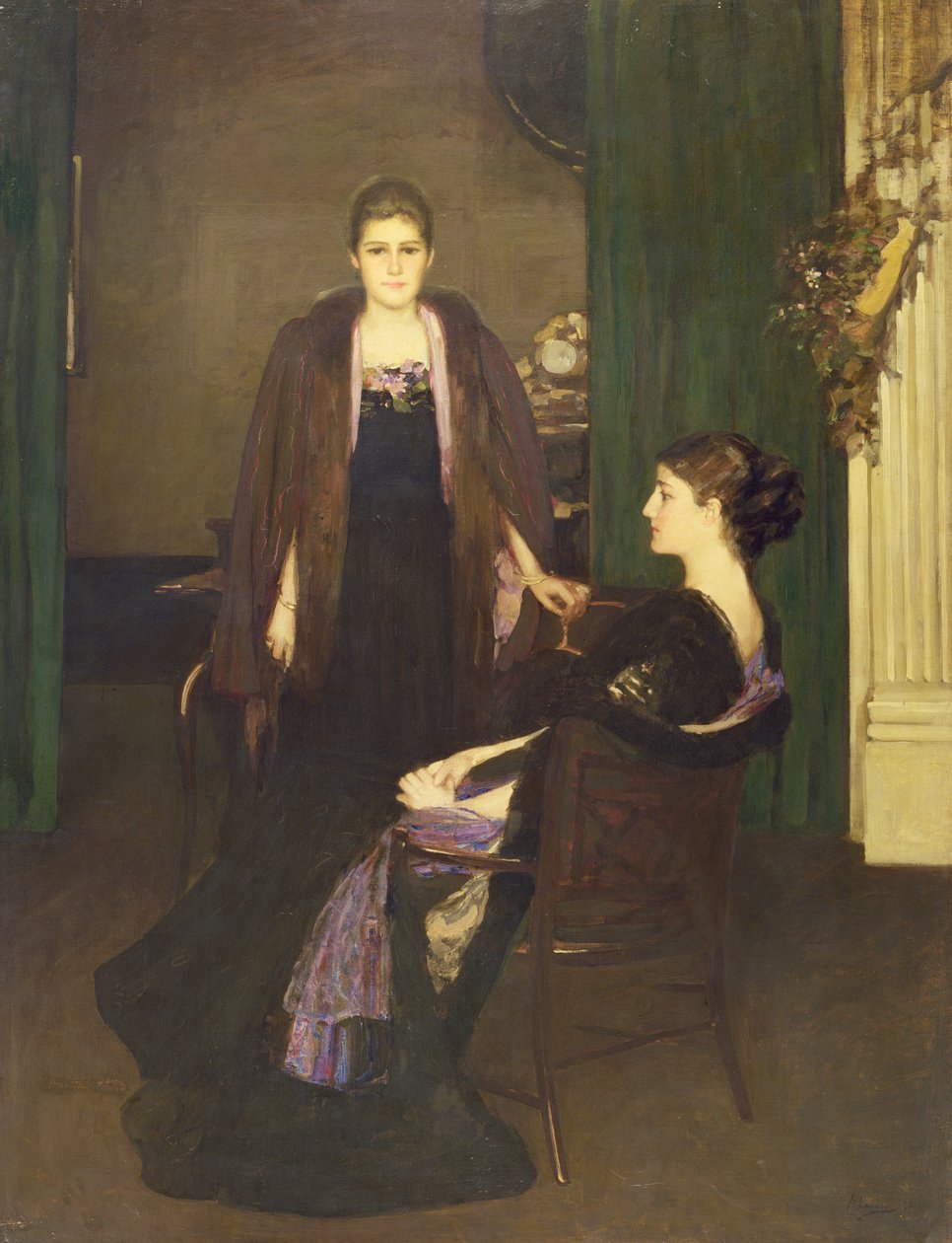 Miss MacLaren és Mrs Oliver alkotó: John Lavery