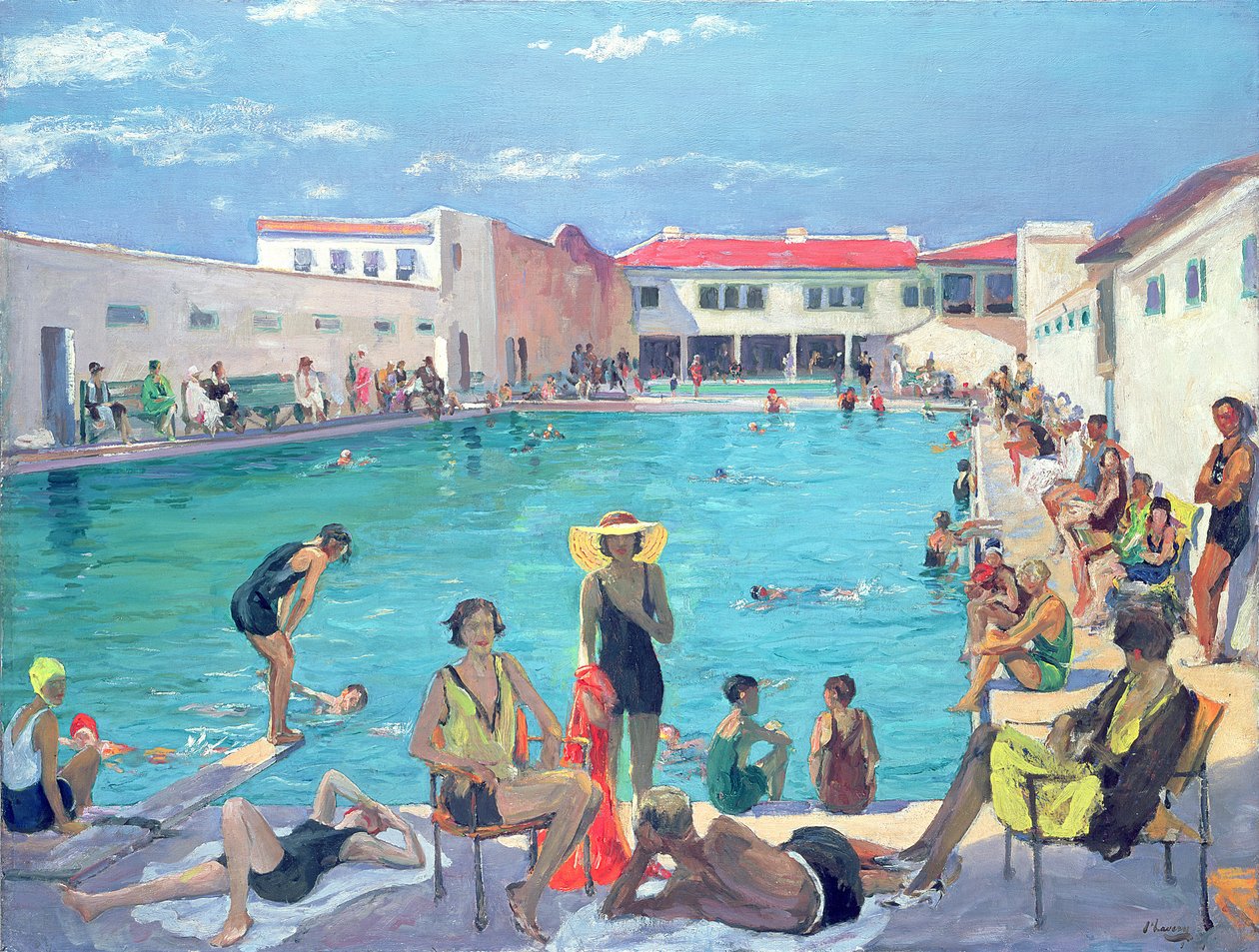 Tél Floridában alkotó: John Lavery