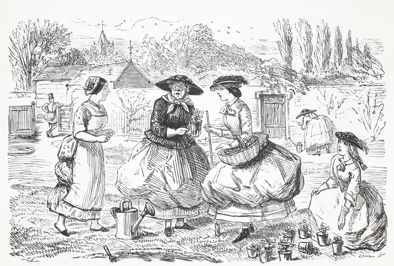 Kert alkotó: John Leech