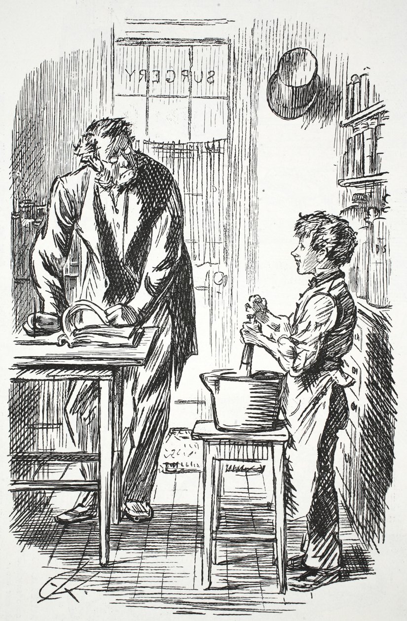 Földelő gyógyszer alkotó: John Leech