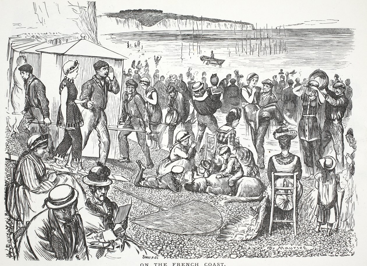 A francia parton alkotó: John Leech