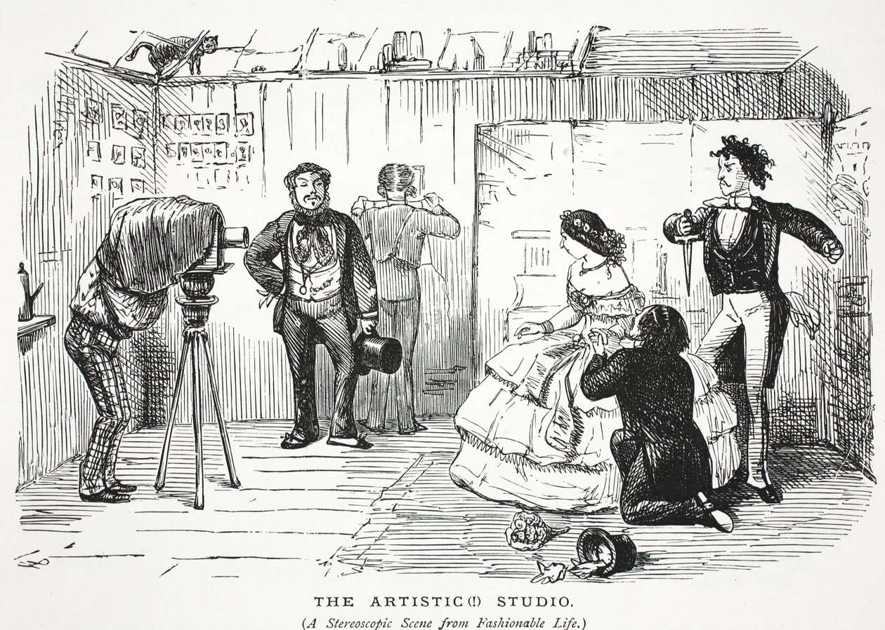 A Művészeti (!) Stúdió alkotó: John Leech