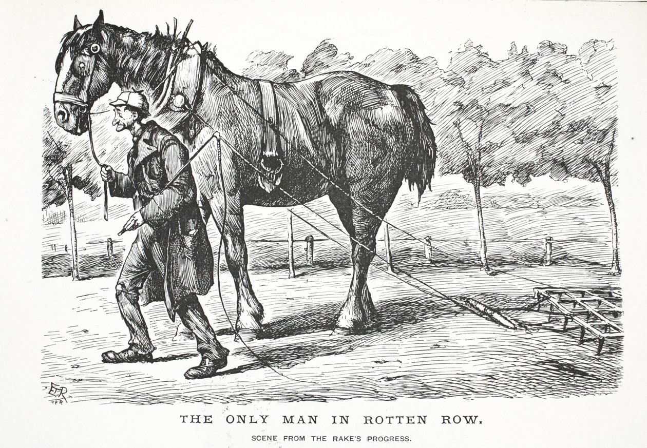 Az egyetlen ember a Rotten Row-ban alkotó: John Leech