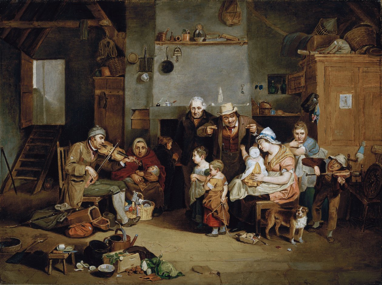 Vak Hegedűs alkotó: John Lewis Krimmel