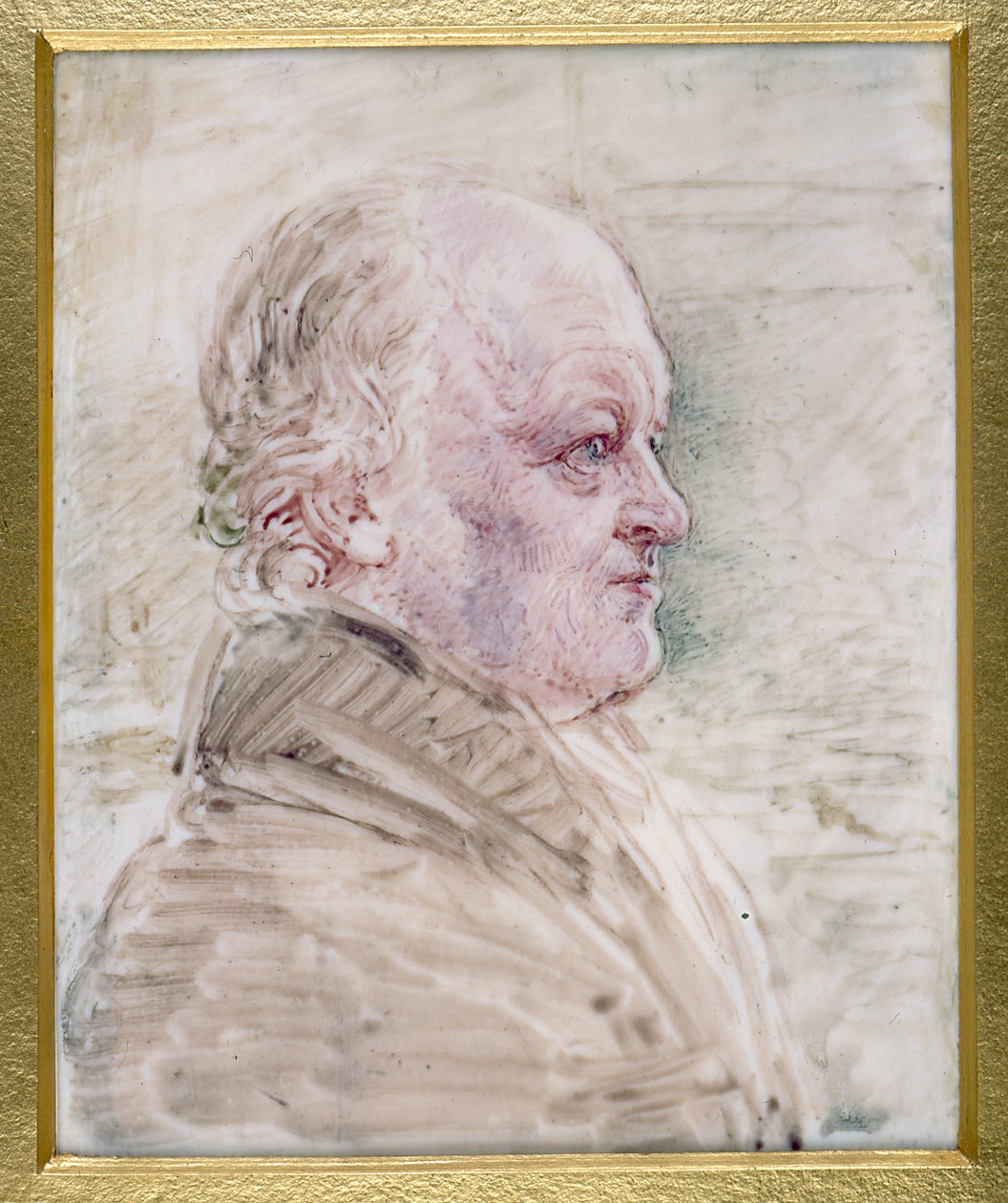 PD.61-1950 William Blake miniatúrája (1757-1827) 1821 alkotó: John Linnell