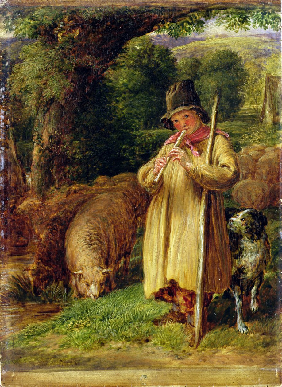 Pásztorfiú, 1831 alkotó: John Linnell