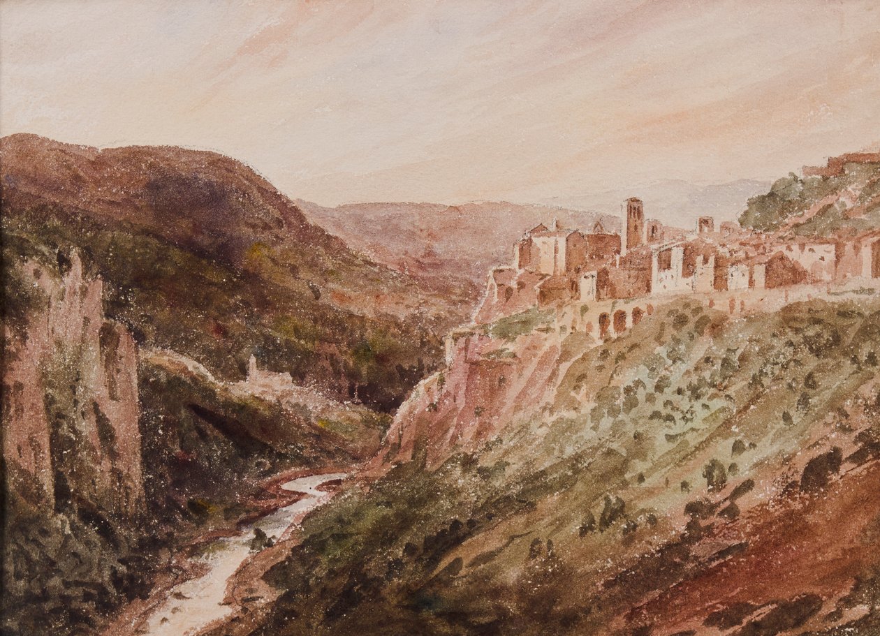 Civita Castellana, 1854 alkotó: John Louis Petit