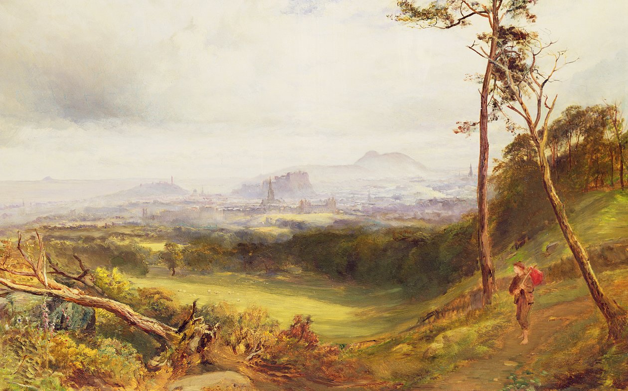 Edinburgh a Corstorphine-ból alkotó: John MacWhirter