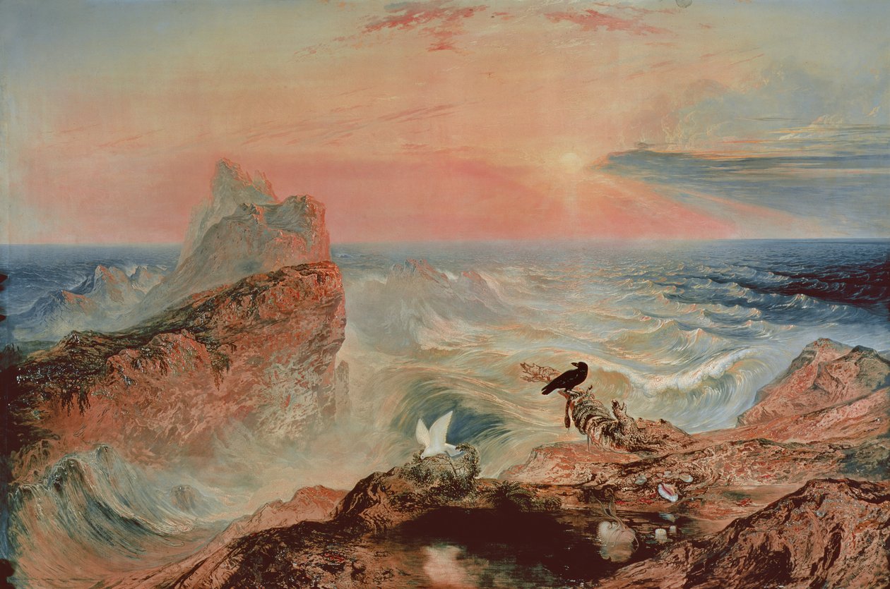 A vizek kiengedése, 1840 alkotó: John Martin