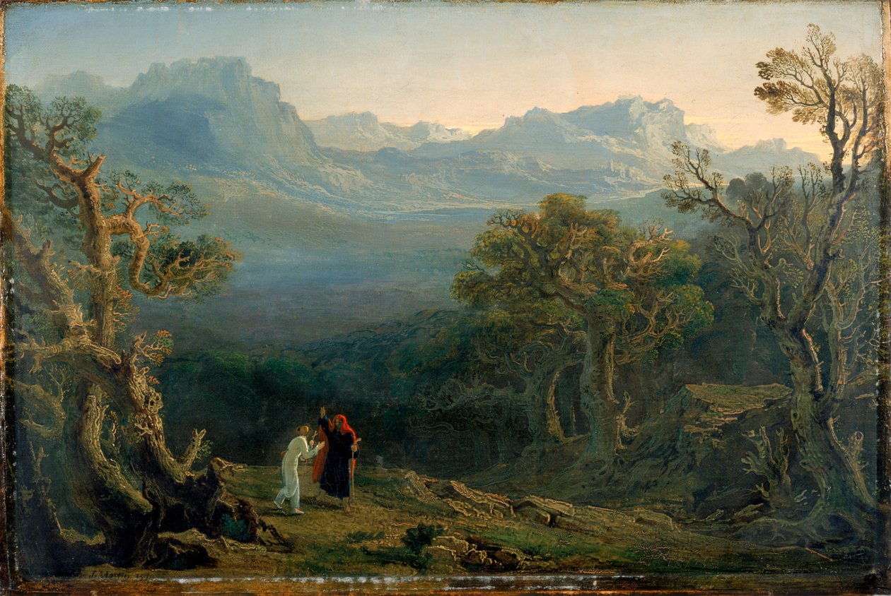 Edwin és Angelina, 1816 alkotó: John Martin