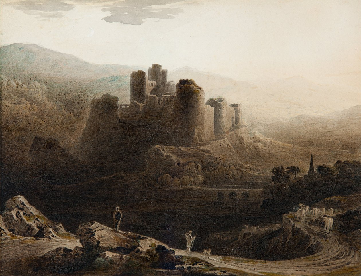 Holdfény alkotó: John Martin