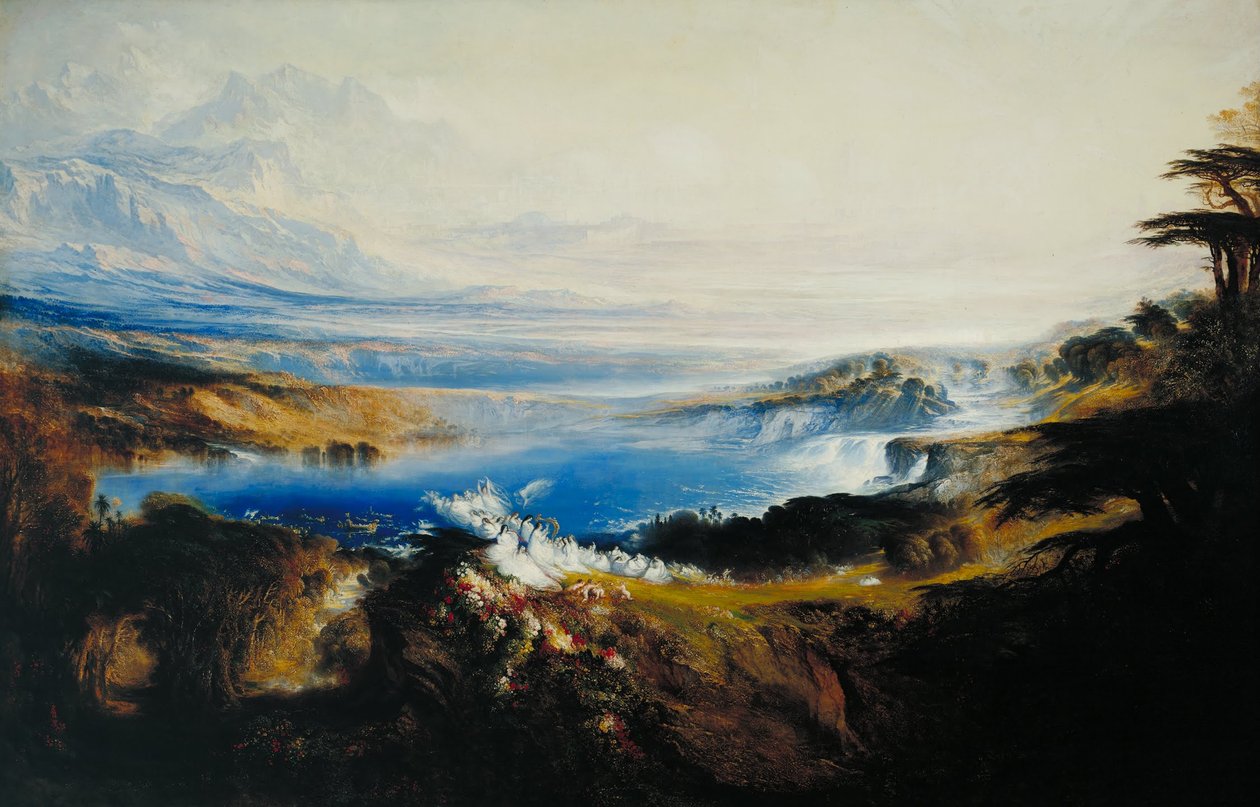 A mennyország síkságai alkotó: John Martin
