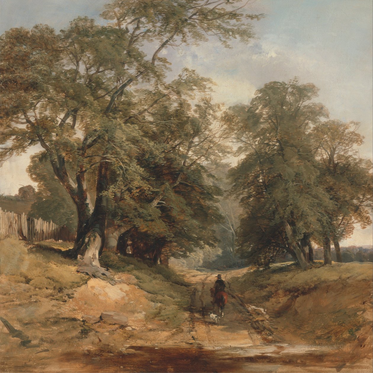 Táj egy lovassal alkotó: John Middleton