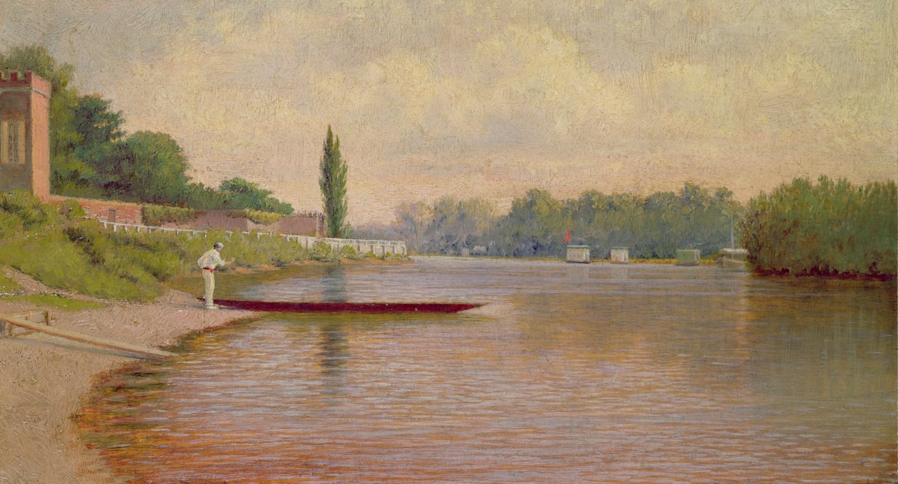 Csónakázás a Temzén alkotó: John Mulcaster Carrick
