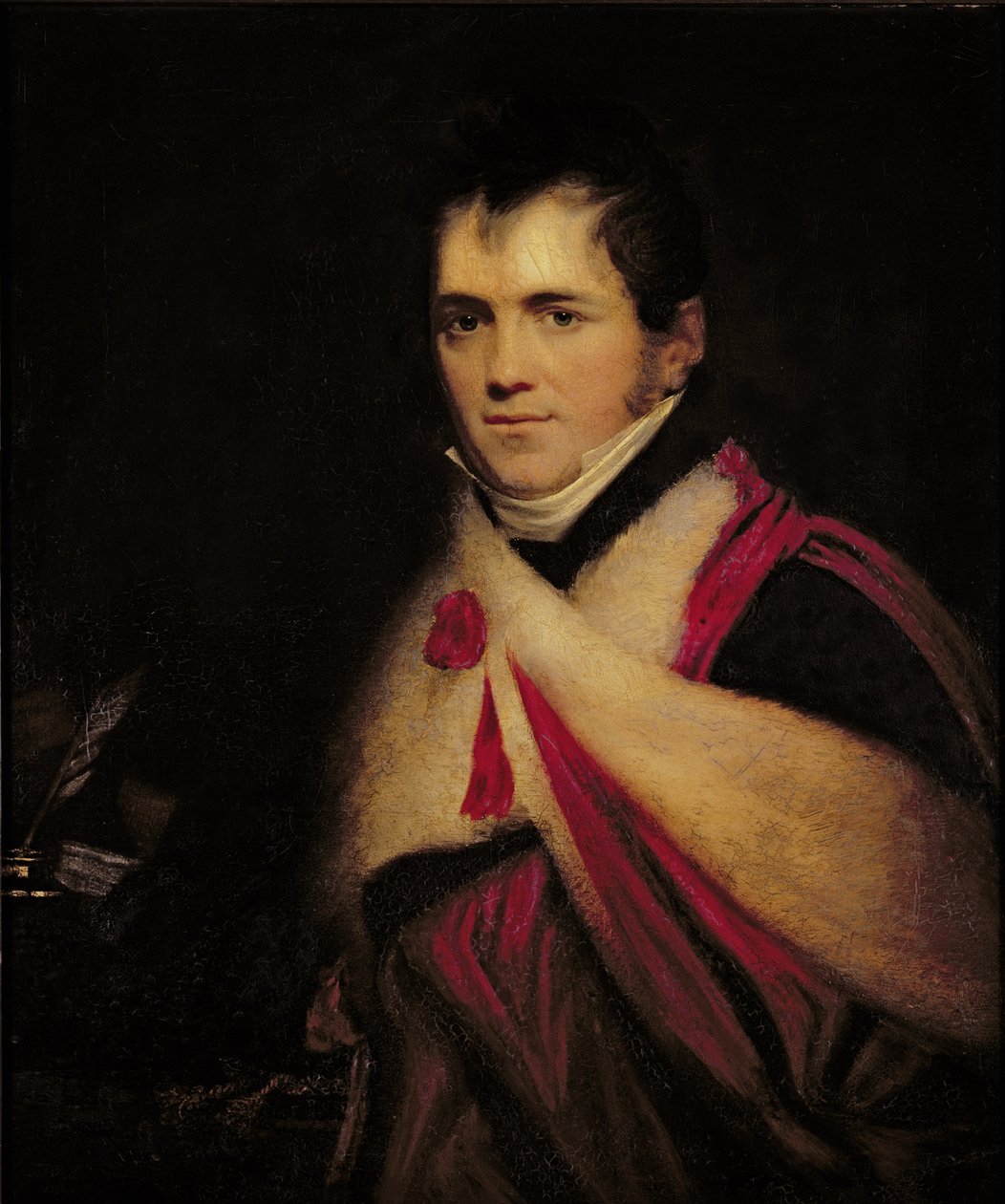 Edward Daniel Clarke tiszteletes (1769-1822) portréja 1822 körül alkotó: John Opie