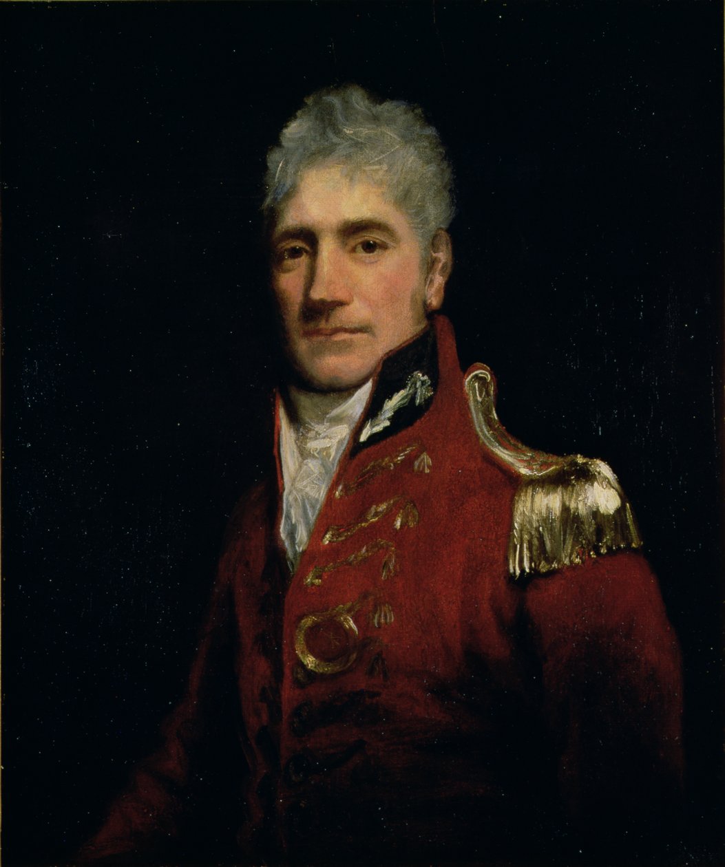 Valószínűleg Lachlan Macquarie vezérőrnagy (1761-1824), Új-Dél-Wales 1809-21 kormányzója, „Ausztrália atyja” portréja, 1805 körül alkotó: John Opie