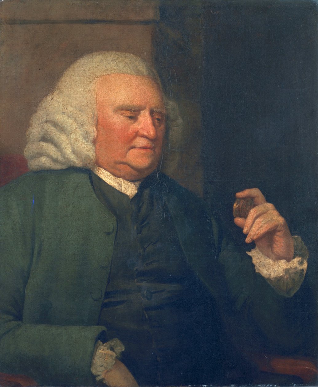 Ismeretlen férfi, Samuel Johnson alkotó: John Opie