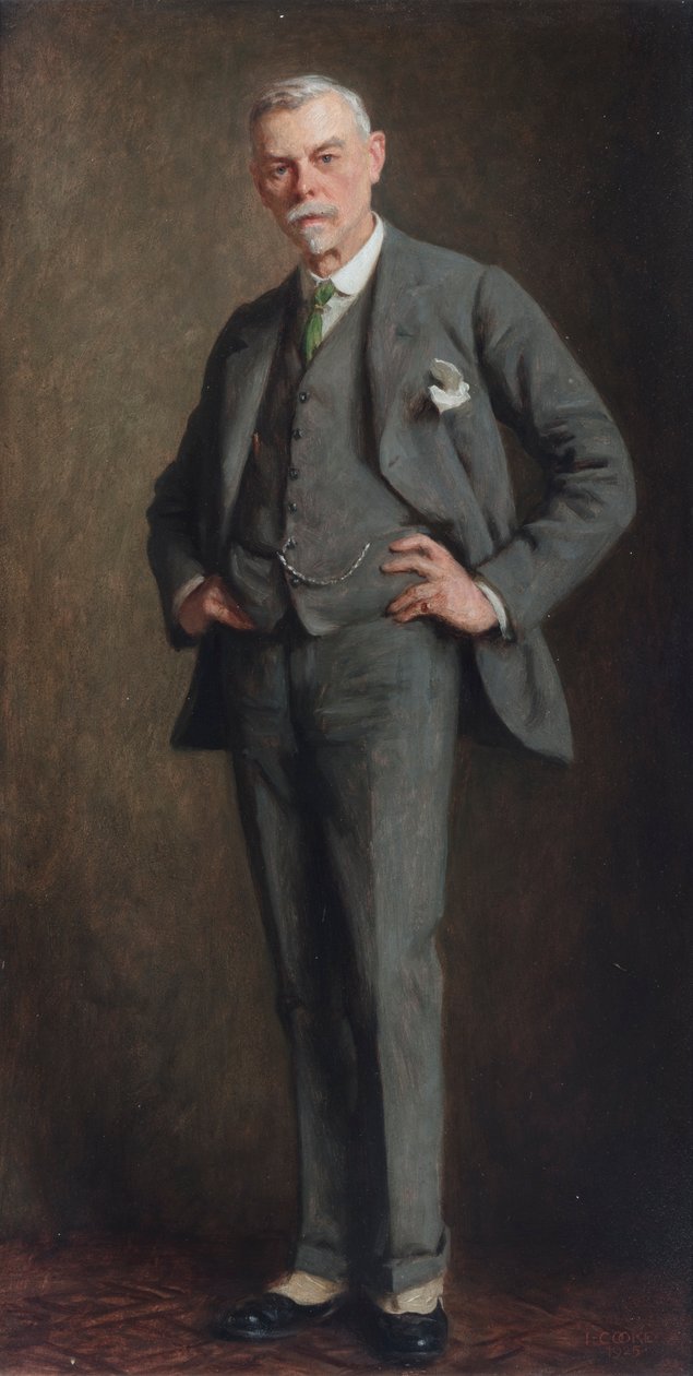 Laurence Turner, a Művészeti Dolgozók Céhének mestere 1922-ben, 1925-ben alkotó: John Percy Cooke