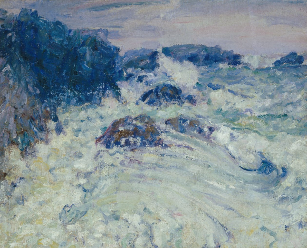 Durva tenger, Morestil alkotó: John Peter Russell