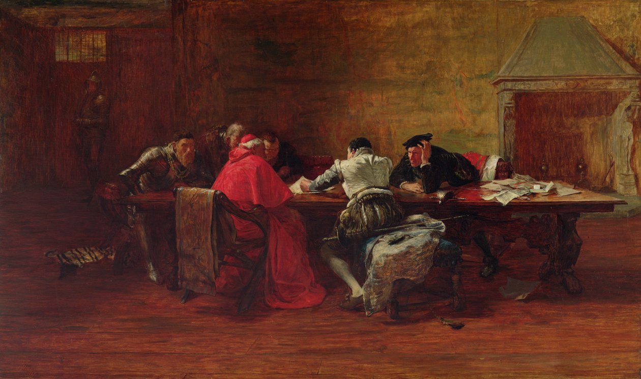 Árulás, 1867 alkotó: John Pettie