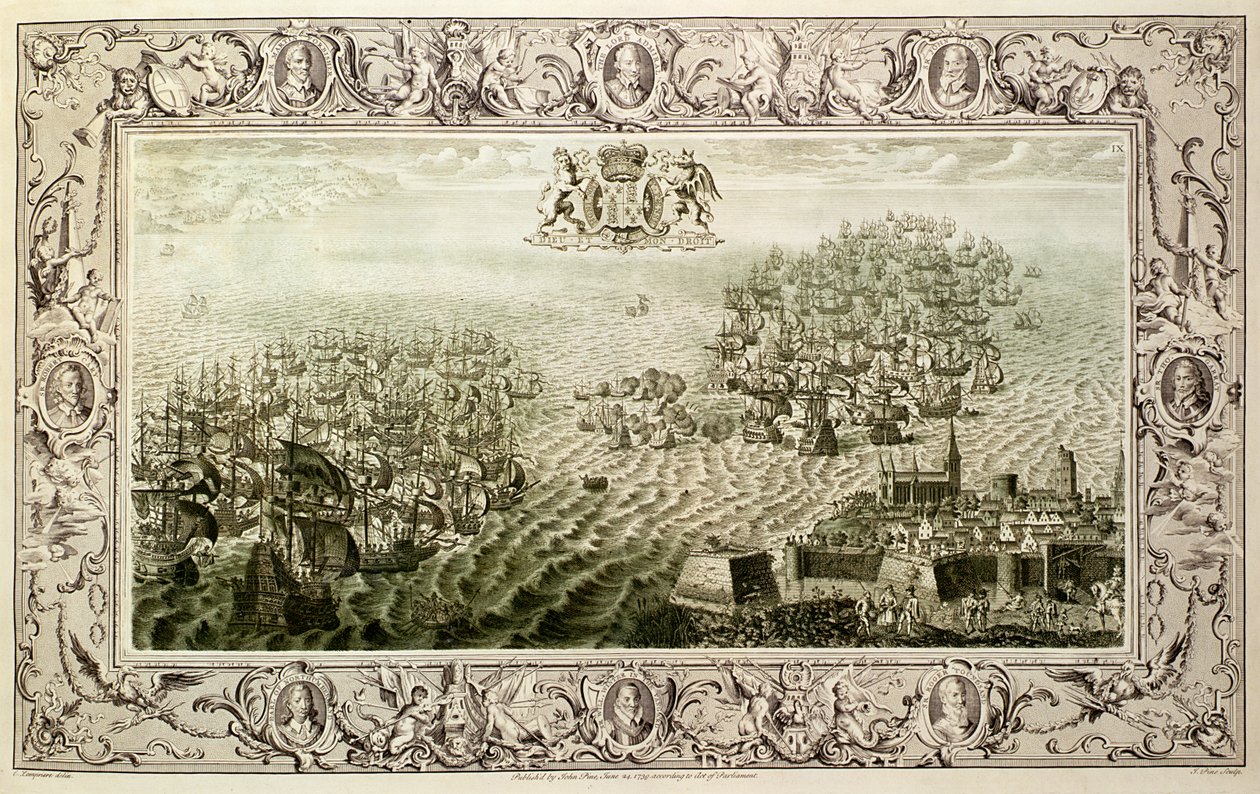 Armada, 1739 alkotó: John Pine