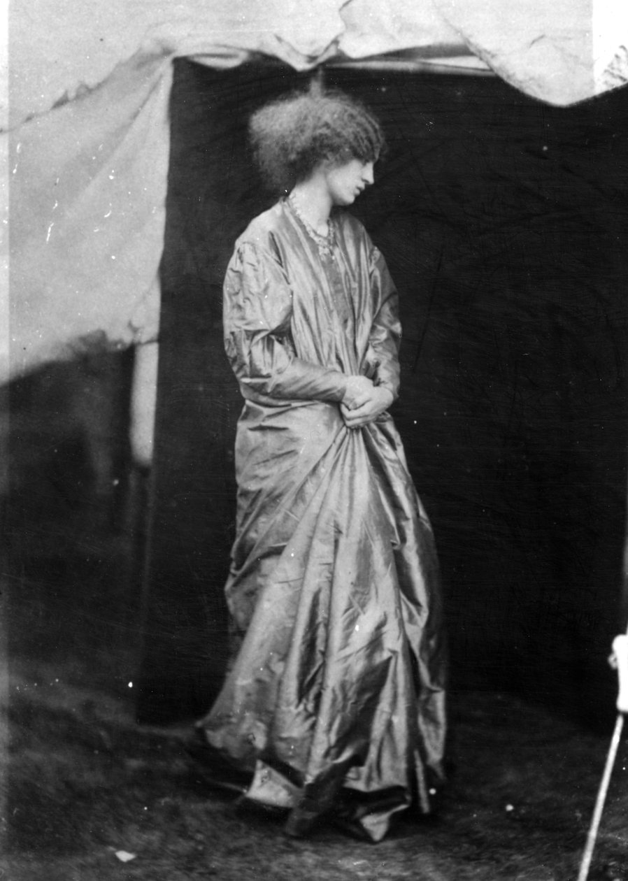 Jane Morris, Dante Gabriel Rossetti, 1865 (albumnyomat) alkotó: John R. Parsons