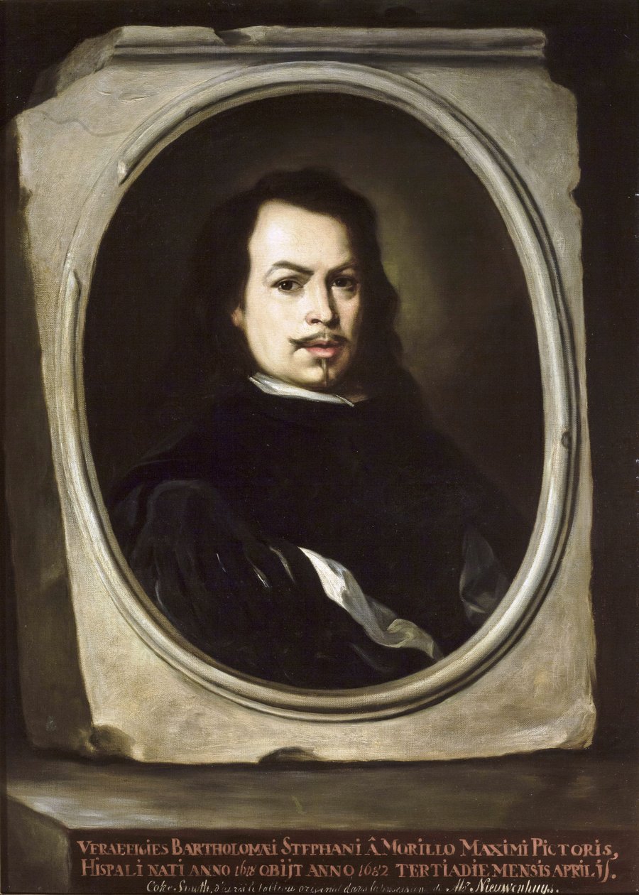 Bartolomé Esteban Murillo portréja alkotó: John Richard Coke Smyth