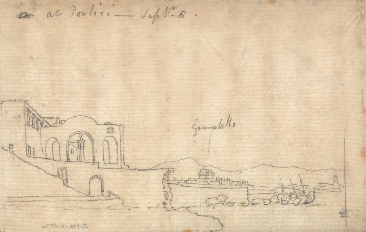Porticinál alkotó: John Robert Cozens