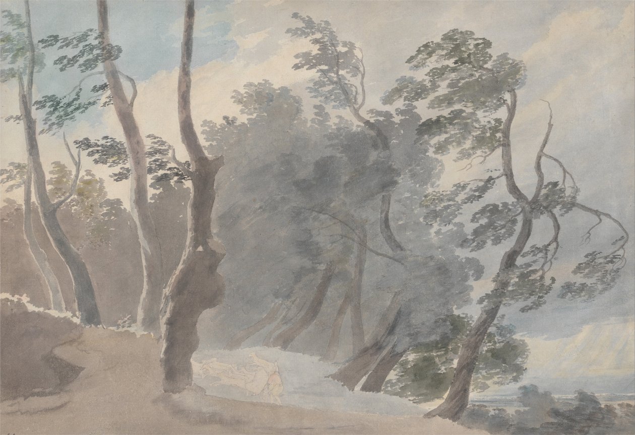 Galleria di Sopra, Albano alkotó: John Robert Cozens
