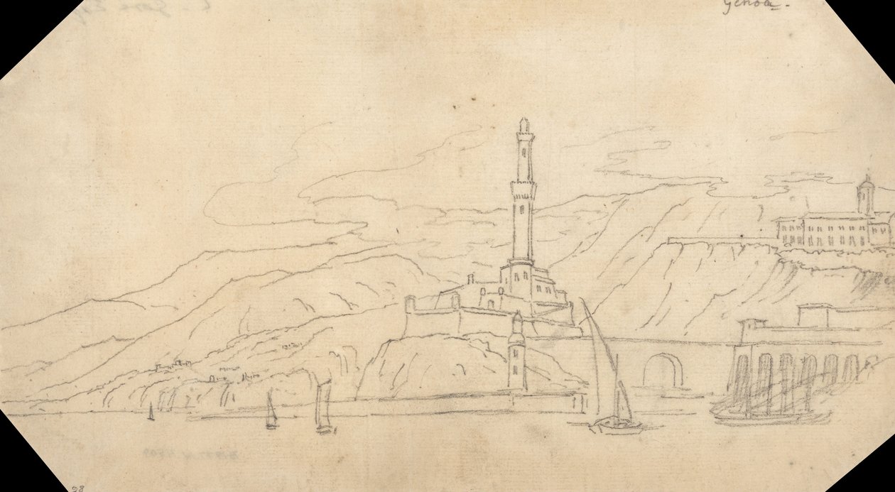 Genova alkotó: John Robert Cozens