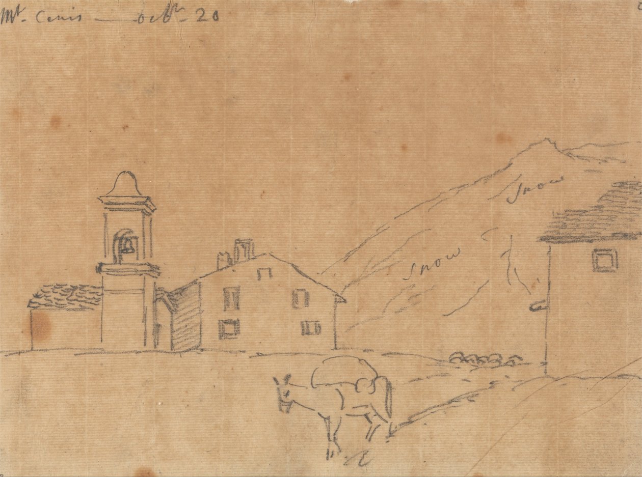 Mont Cenis, október 20 alkotó: John Robert Cozens