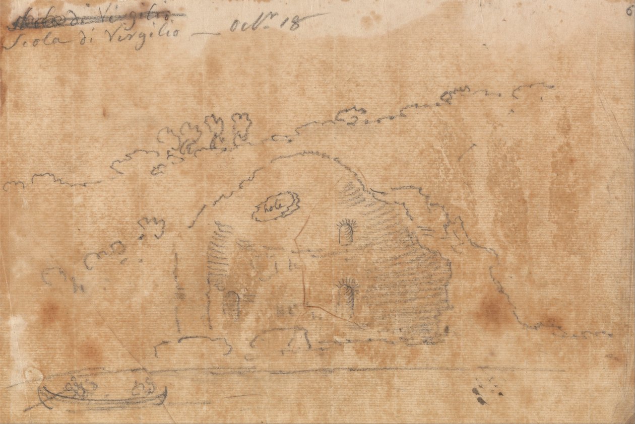 Virgil iskolája, október 18 alkotó: John Robert Cozens