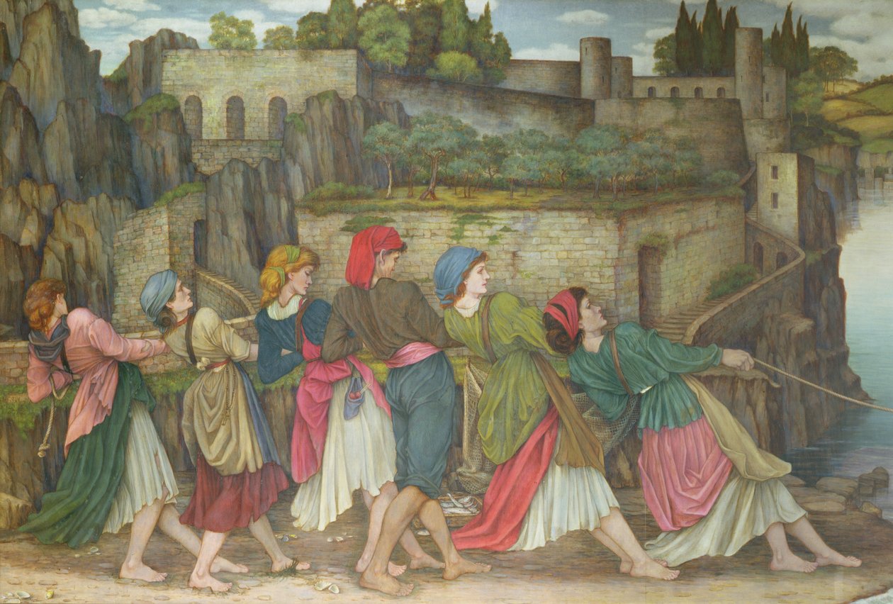 A sorrentói nők alkotó: John Roddam Spencer Stanhope