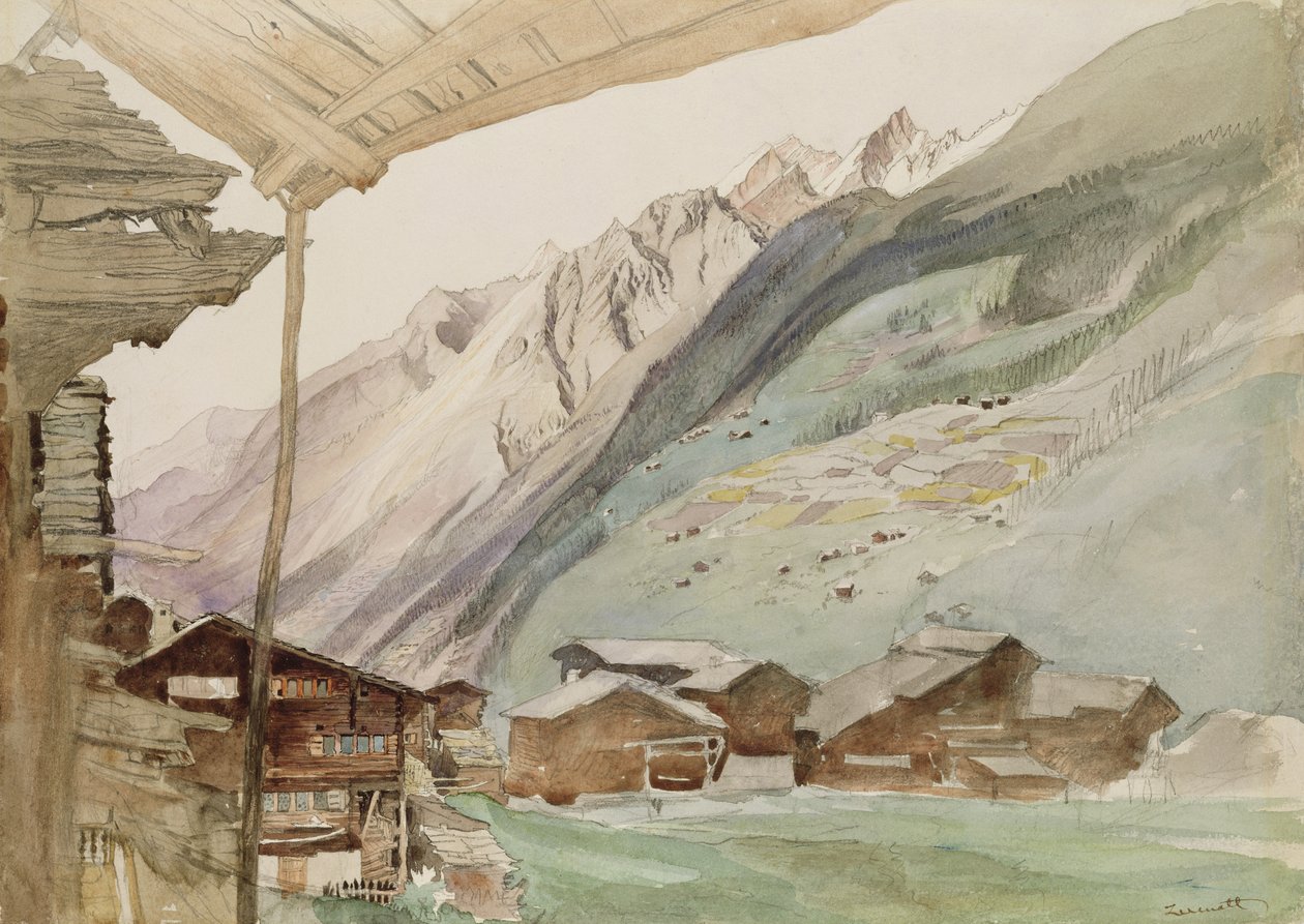 Zermatt alkotó: John Ruskin