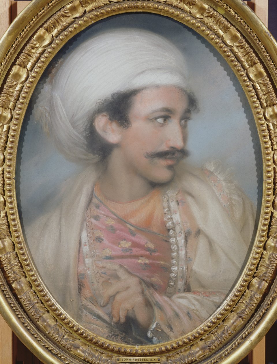 Mohamet Summy (pasztell) alkotó: John Russell