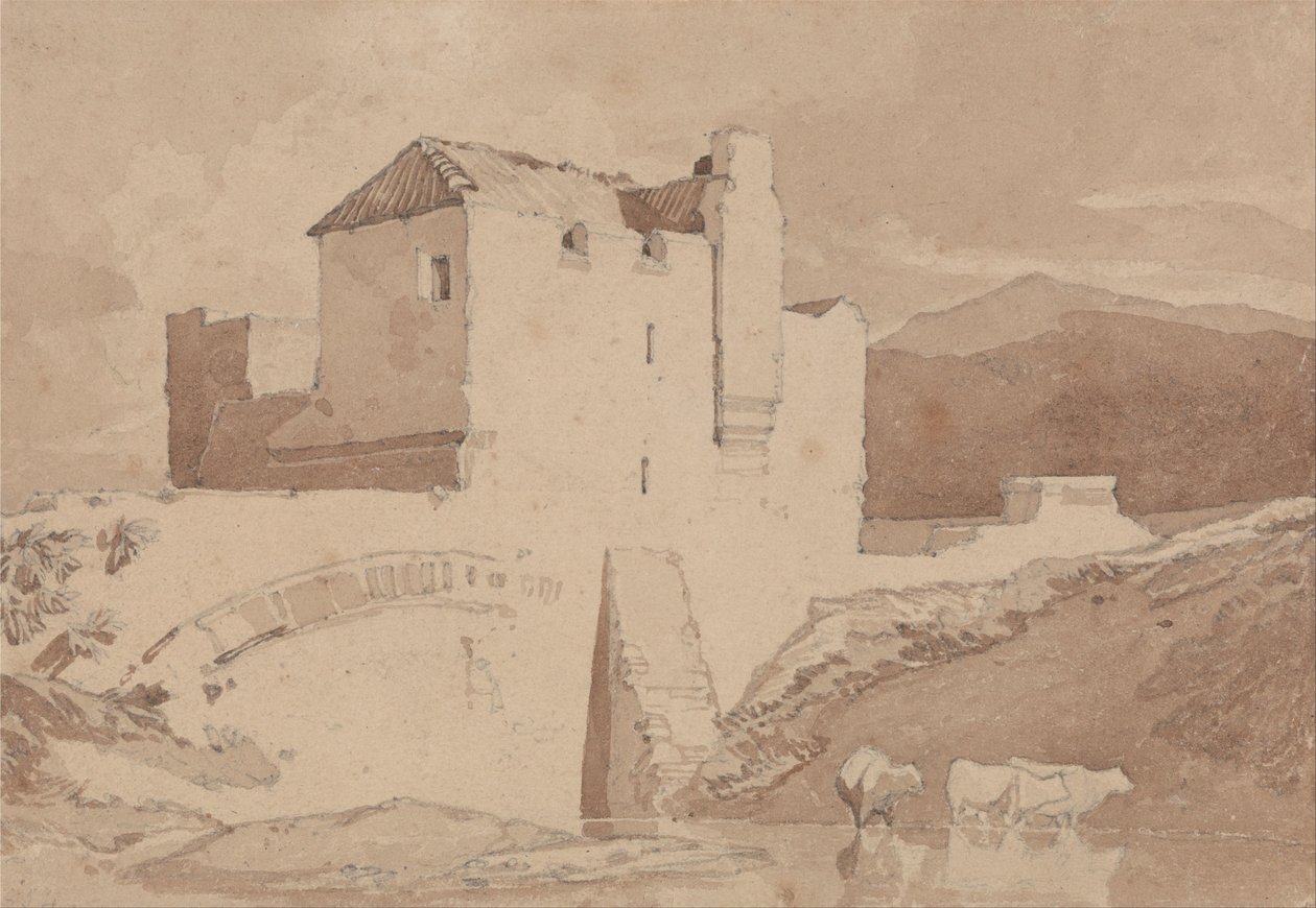 Régi épület alkotó: John Sell Cotman