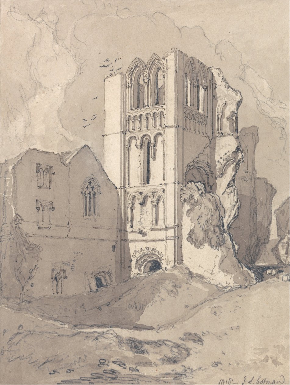 Castle Acre Priory, Norfolk alkotó: John Sell Cotman