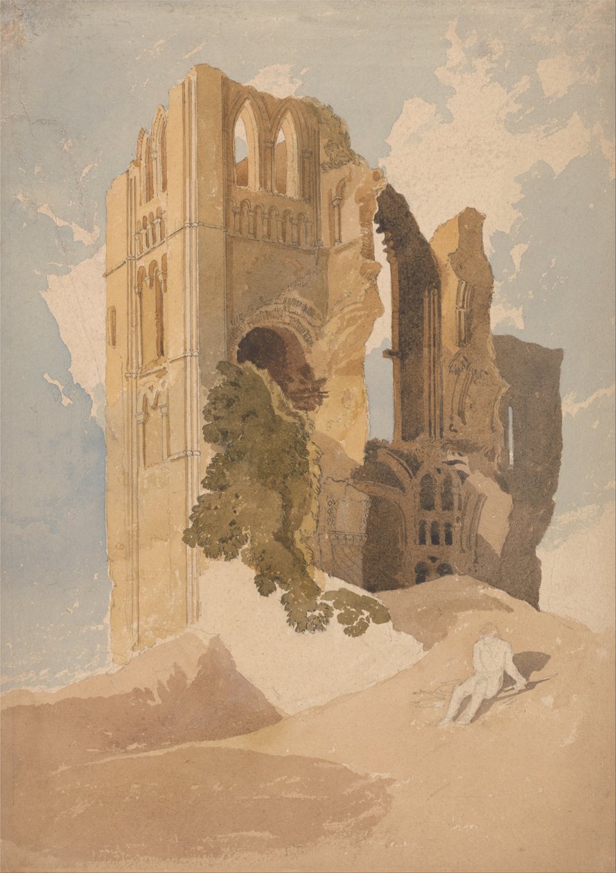 Castle Acre Priory, Norfolk alkotó: John Sell Cotman
