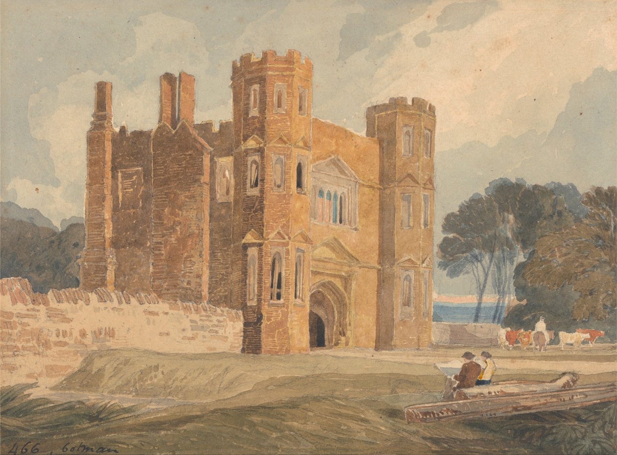 Gate-way, Saint Marys Wiggenhall, Norfolk alkotó: John Sell Cotman