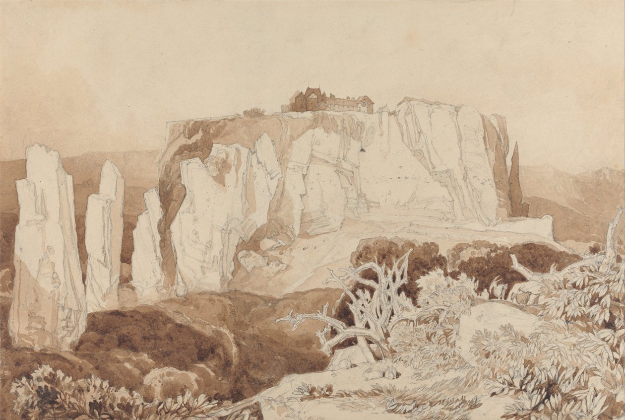 Mortain, Normandia alkotó: John Sell Cotman