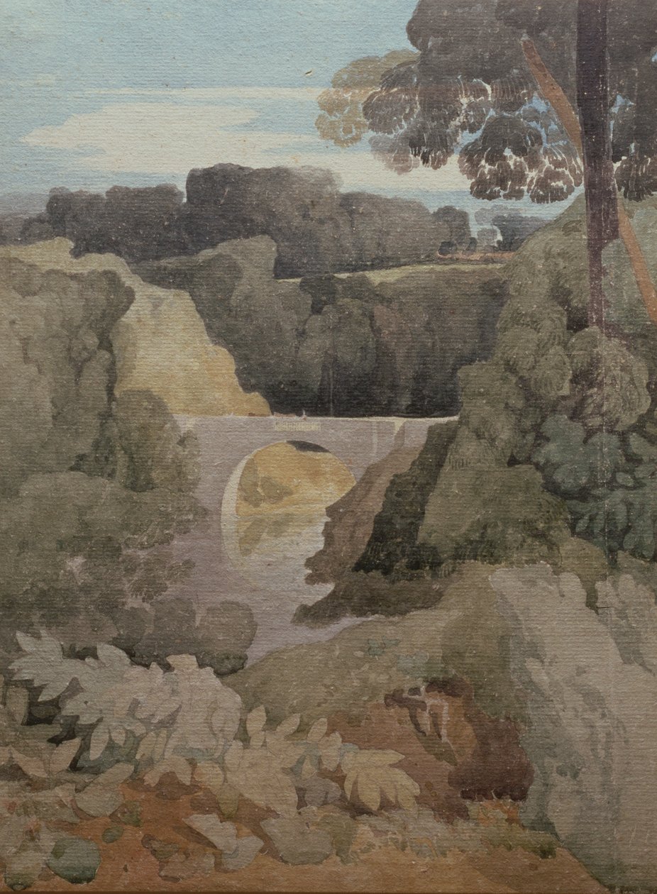 New Bridge, Durham, 180506 körül alkotó: John Sell Cotman