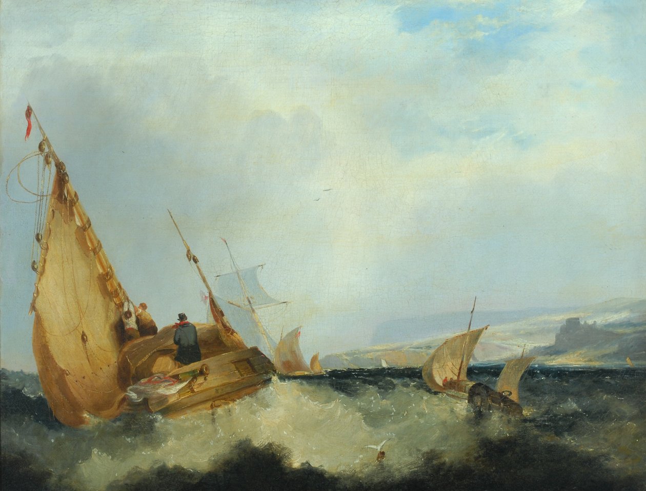 Szállítás Wight szigetéről alkotó: John Sell Cotman