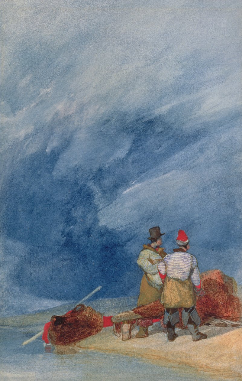 Viharos időjárás, 1831-3 alkotó: John Sell Cotman