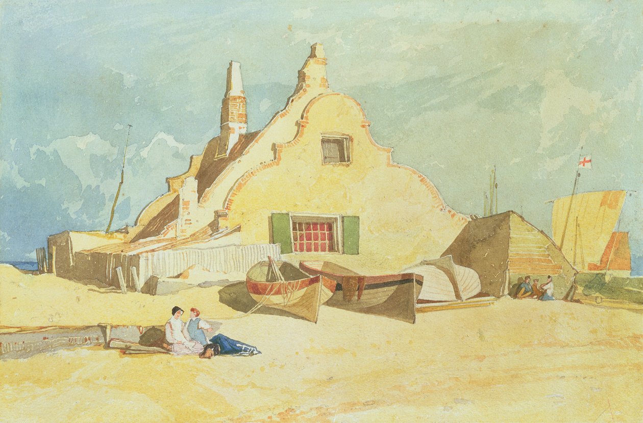 Yarmouth Beach alkotó: John Sell Cotman