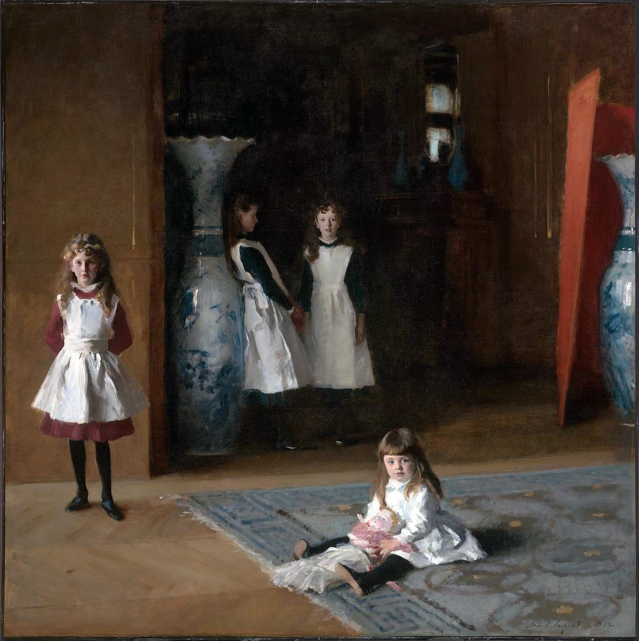 Edward Darley Boitn lányai Deutsch: Die Tochter Boitn Török: Edward Darley Boitin Kzlarn Francais: Filles dEdward Darley Boitn alkotó: John Singer Sargent