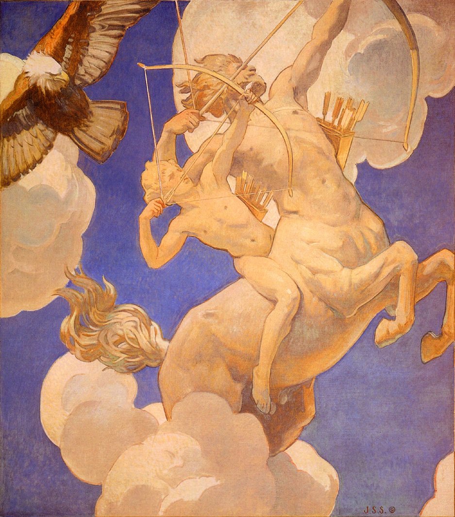 Chiron és Achilles alkotó: John Singer Sargent
